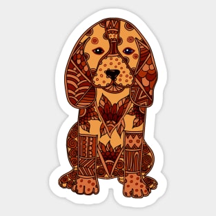 DOG MANDALA Sticker
